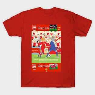 A Nutmeg, Wrexham funny football/soccer sayings T-Shirt